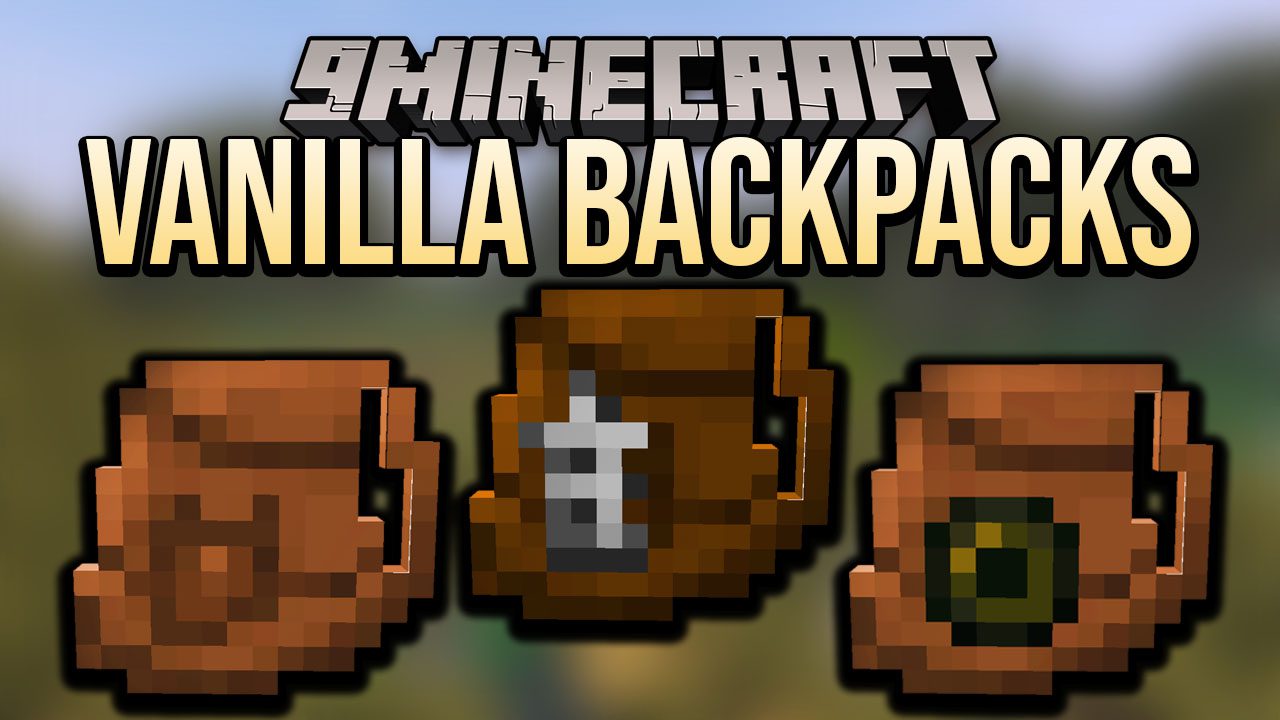 Working Vanilla Backpacks Data Pack (1.21, 1.20.1) - Up to 27 Slots 1