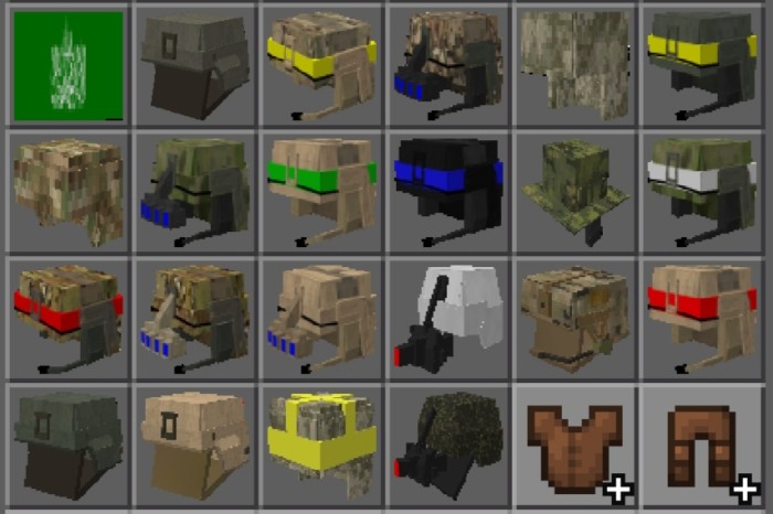 World Army Uniform Addon (1.20) - MCPE/Bedrock Mod 3