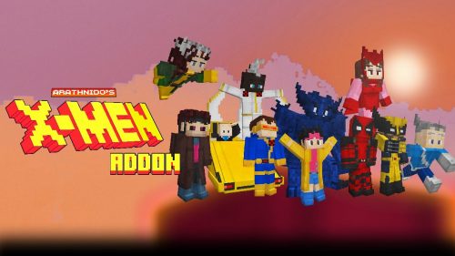 X-Men Addon (1.20) – MCPE/Bedrock Mod Thumbnail