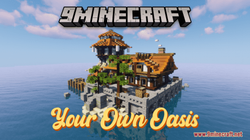 Your Own Oasis Map (1.21.1, 1.20.1) – Tranquil Getaway Thumbnail