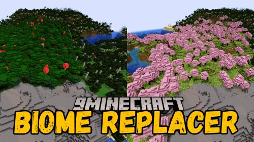 Biome Replacer Mod (1.21.1, 1.20.1) – Replaces One Biome with Another Thumbnail