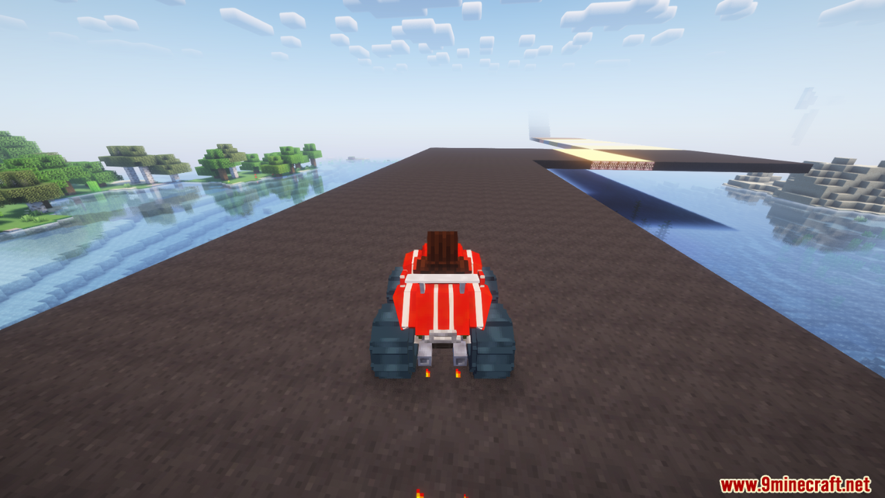 Cubic Racers Mod (1.20.1) - Versatile Vehicles for Land, Water, and Air Racing 8