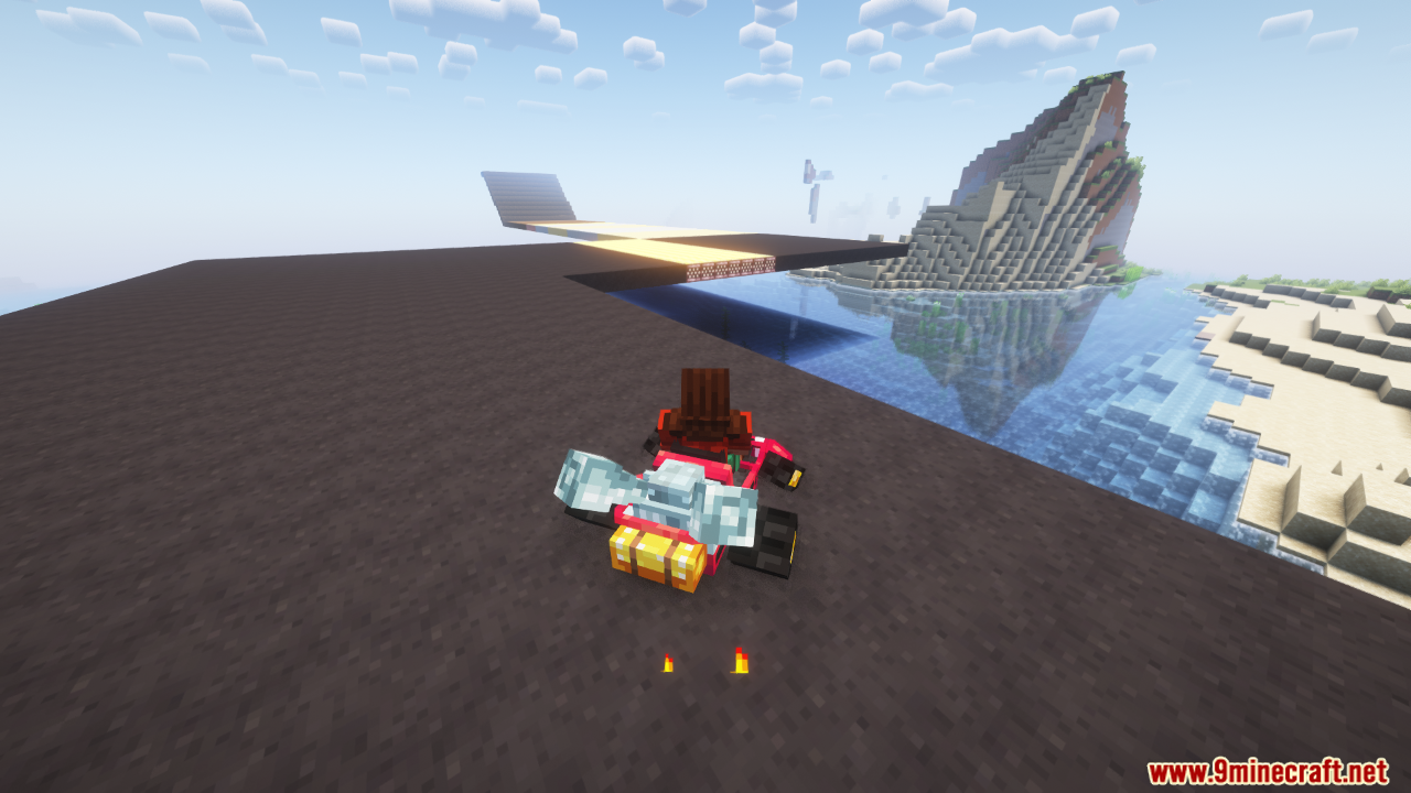 Cubic Racers Mod (1.20.1) - Versatile Vehicles for Land, Water, and Air Racing 7