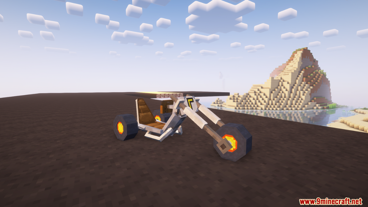 Cubic Racers Mod (1.20.1) - Versatile Vehicles for Land, Water, and Air Racing 16