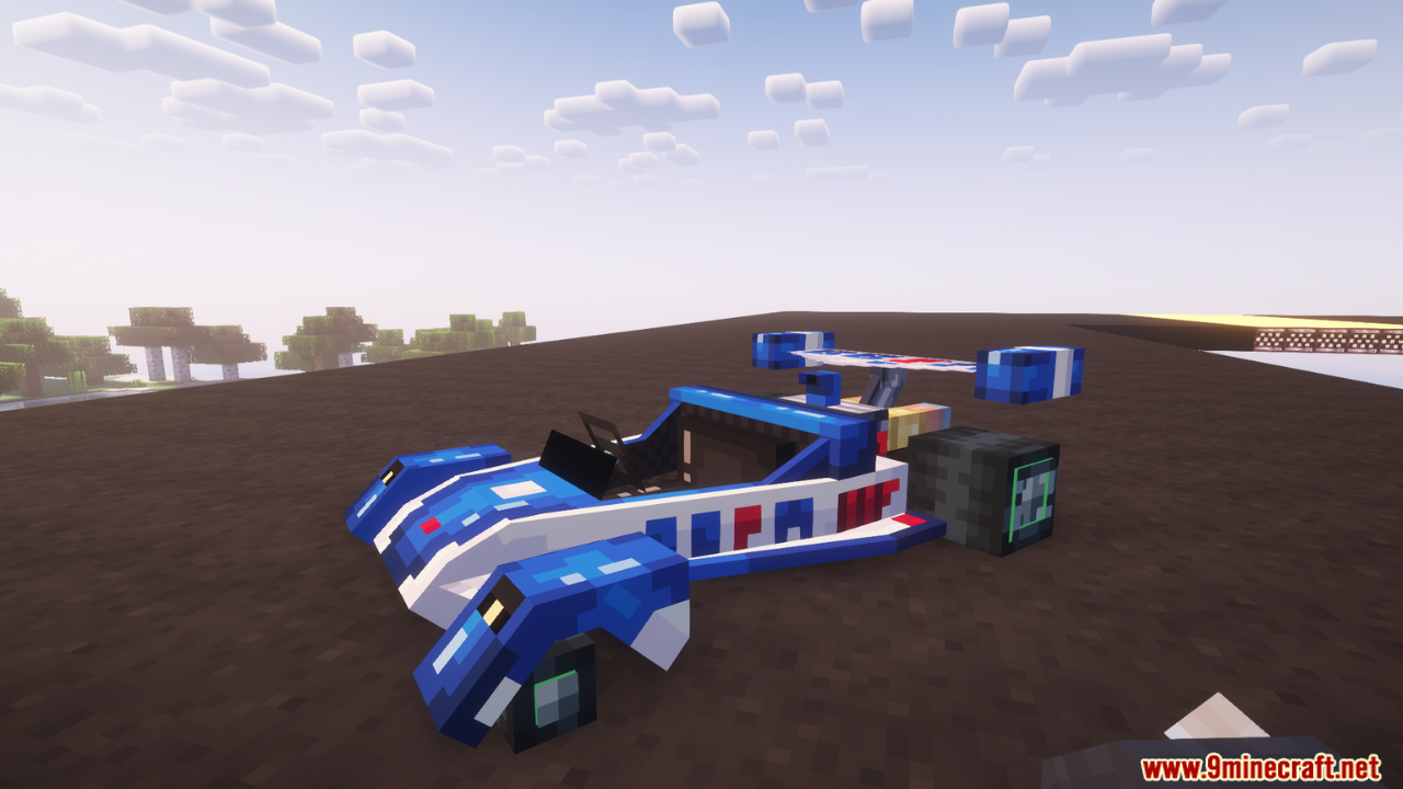 Cubic Racers Mod (1.20.1) - Versatile Vehicles for Land, Water, and Air Racing 15