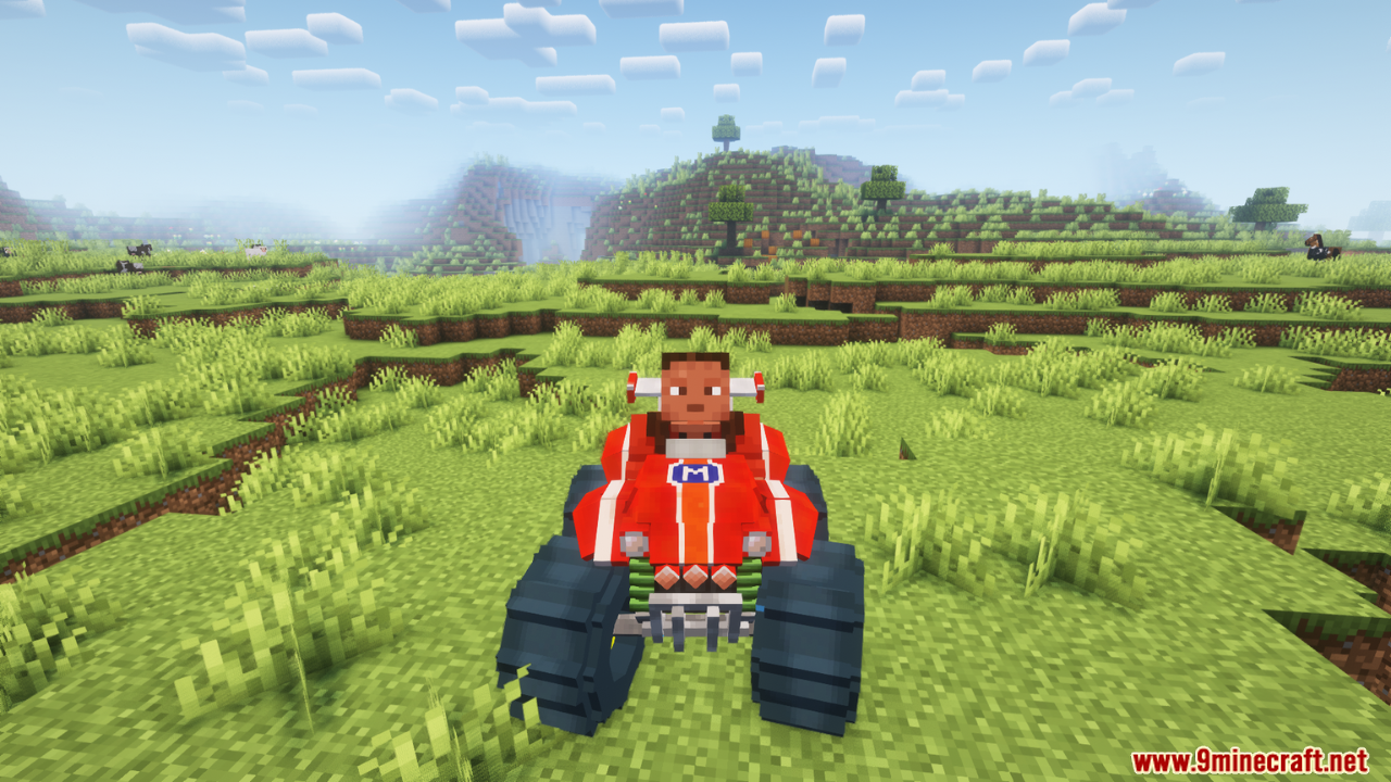 Cubic Racers Mod (1.20.1) - Versatile Vehicles for Land, Water, and Air Racing 10