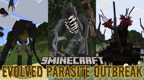 Evolved Parasite Outbreak Modpack (1.12.2) – Parasitic Creatures That Infest The World Thumbnail