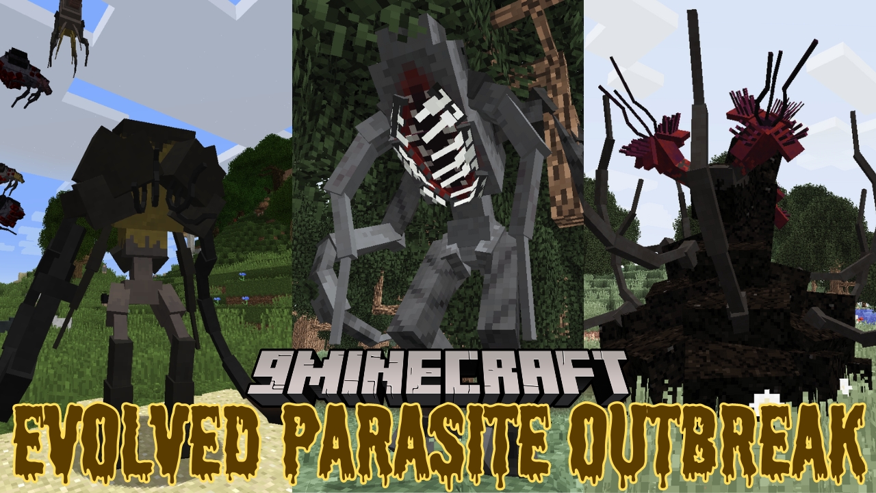 Evolved Parasite Outbreak Modpack (1.12.2) - Parasitic Creatures That Infest The World 1