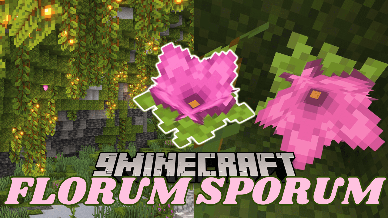 Florum Sporum Mod (1.21.1, 1.20.1) - 96 New Blossoms 1