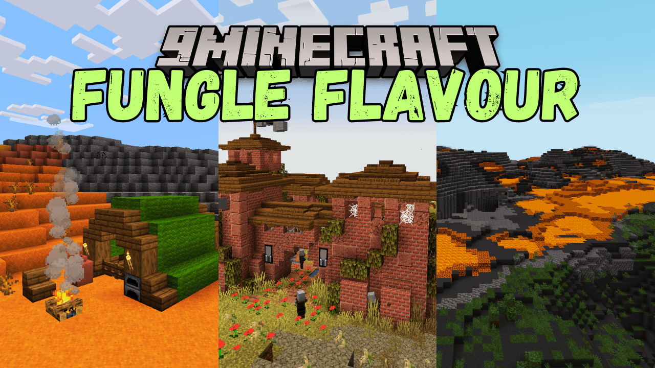 Fungle Flavour Modpack (1.20.6, 1.20.1) - More Features For Everything 1