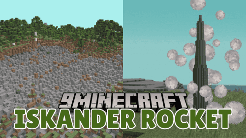 Iskander Rocket Mod (1.20.4) – 40 Blocks Radius Explosion Thumbnail