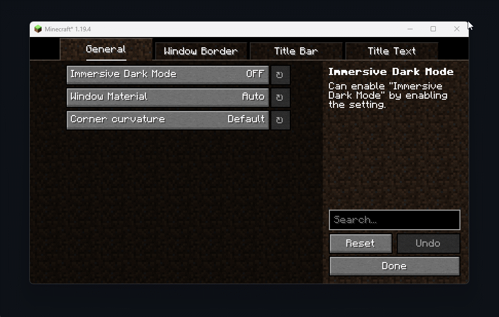 Mica Mod (1.20.6, 1.20.1) - Enable Mica or Acrylic Effects 8