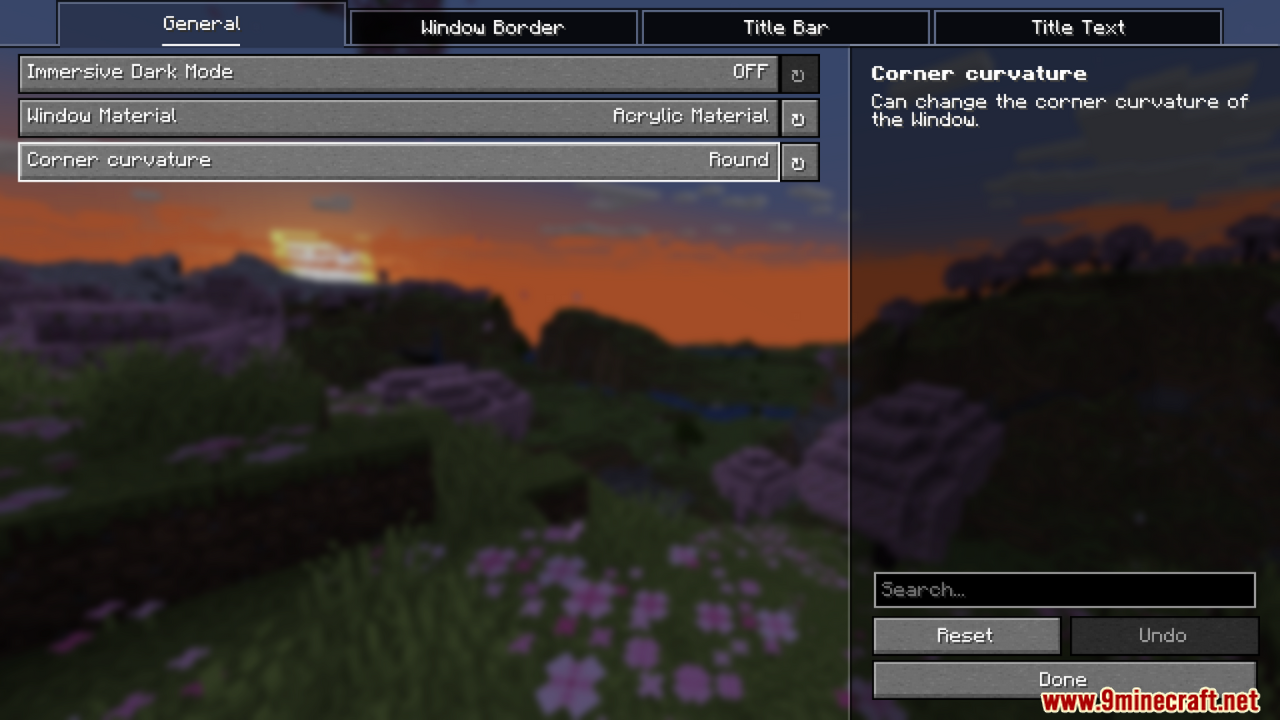 Mica Mod (1.20.6, 1.20.1) - Enable Mica or Acrylic Effects 2