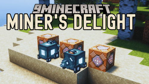 Miner’s Delight Mod (1.20.6, 1.20.5) – 2 New Drills Thumbnail