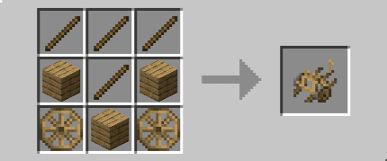 Nifty Carts Mod (1.20.6, 1.20.1) - Supply Cart, Plow, and Animal Cart 12