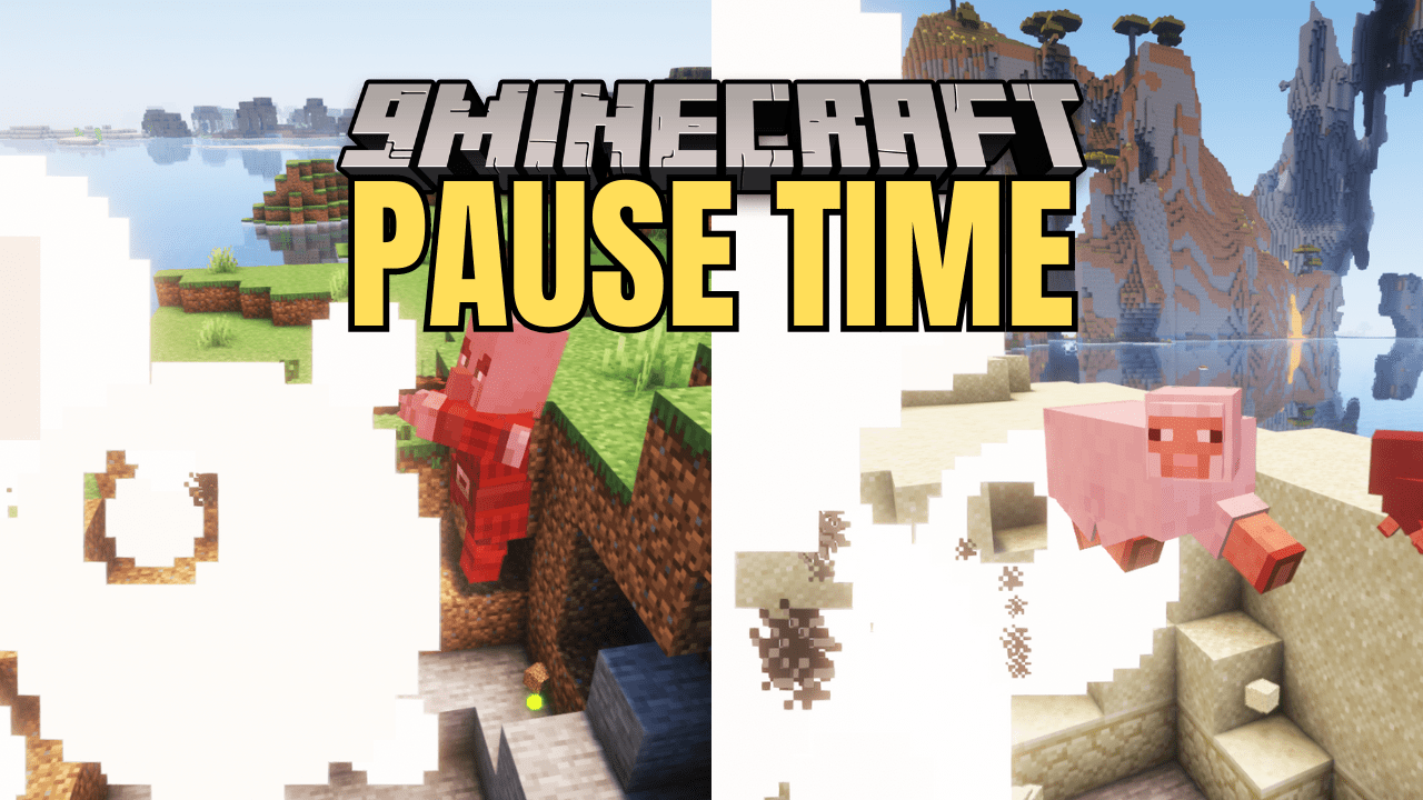 Pause Time Mod (1.20.6) - Time in the Game Stops 1