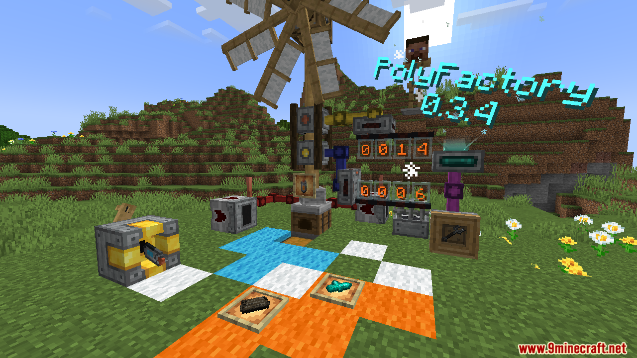 Poly Factory Mod (1.20.6, 1.20.2) - New Tech Mechanics, Blocks, and Tools 10