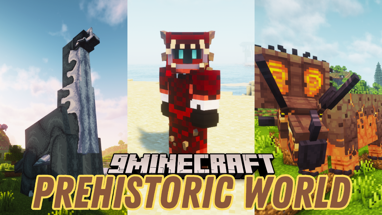 Prehistoric World Modpack (1.20.1) - Dinosaurs and Adventure 1