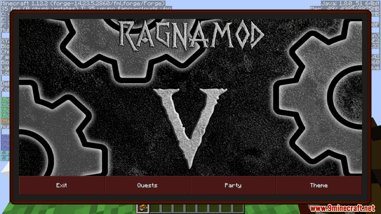 Ragnamod V Modpack (1.12.2) - 1800 Quests to Uncover Hidden Treasures 6