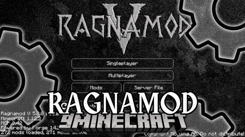 Ragnamod V Modpack (1.12.2) – 1800 Quests to Uncover Hidden Treasures Thumbnail