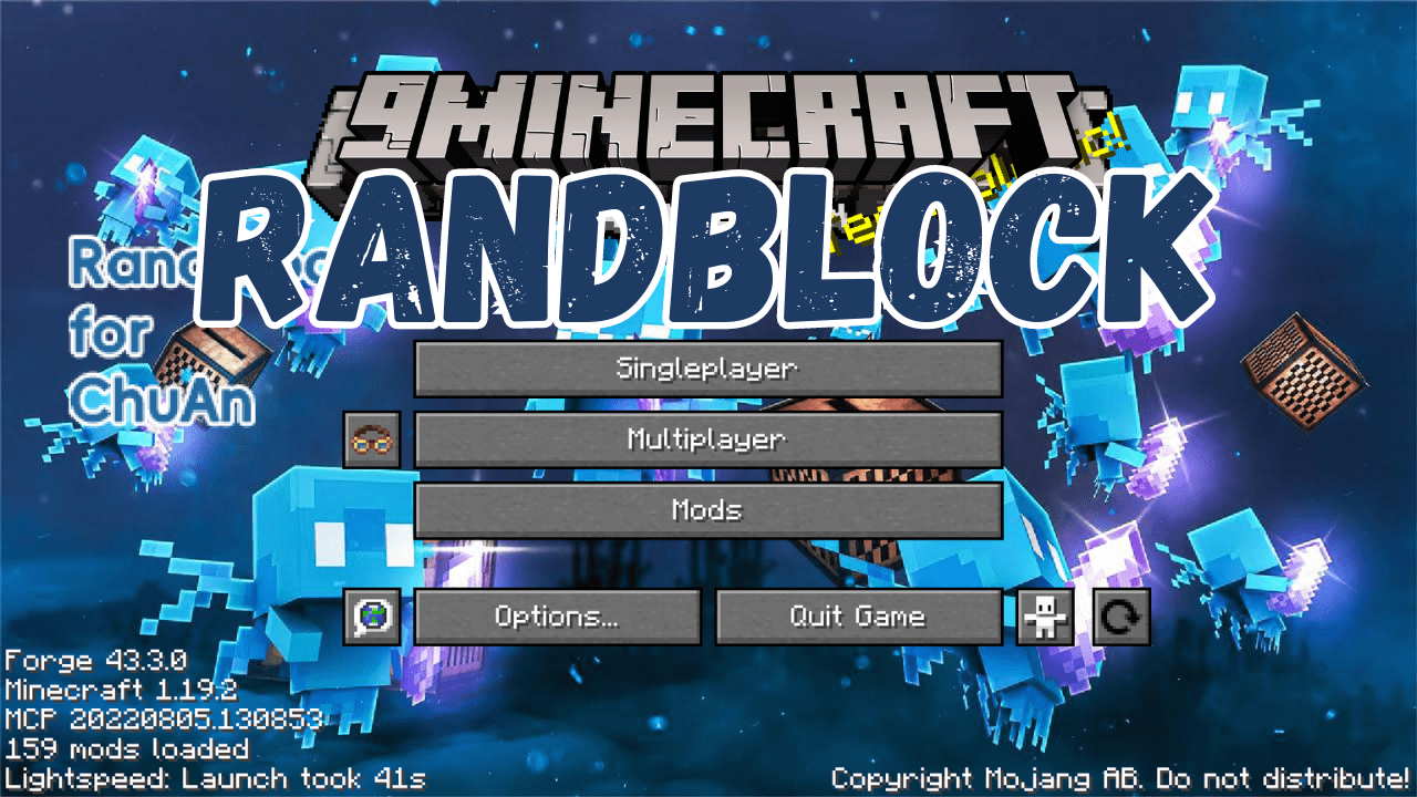 RandBlock Modpack (1.19.2) - Randomly Refreshed Drops Every 3 Minutes 1