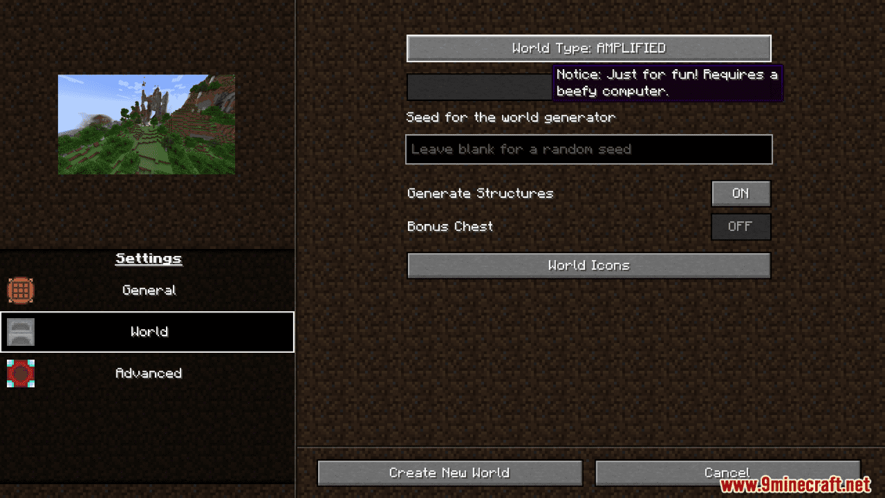 Reimagined World Menu Mod (1.21, 1.20.1) - Complete World-Creating Overhaul 5