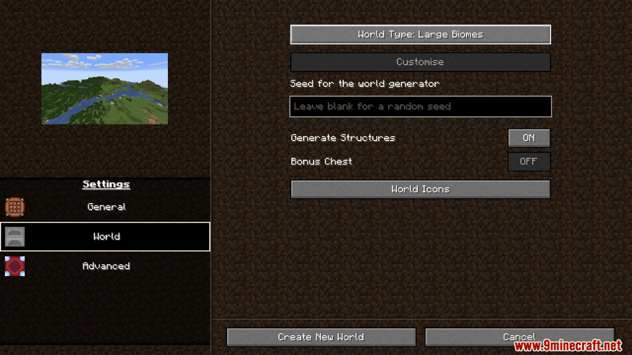 Reimagined World Menu Mod (1.21, 1.20.1) - Complete World-Creating Overhaul 3