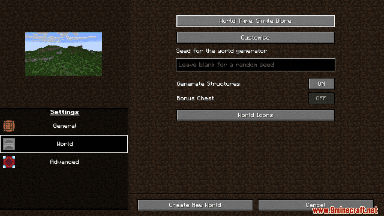 Reimagined World Menu Mod (1.21, 1.20.1) - Complete World-Creating Overhaul 6