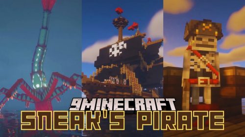 Sneak’s Pirate Modpack (1.16.5) – Pirate-themed Armor and Weapons Thumbnail