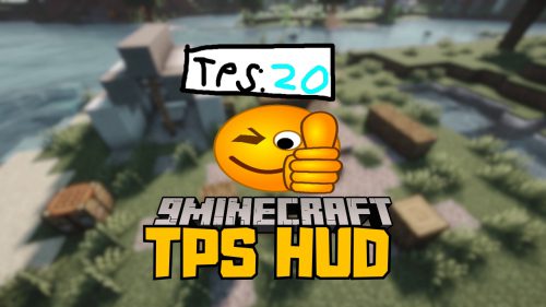 TPS HUD Mod (1.21, 1.20.1) – Displays the Server’s TPS Thumbnail