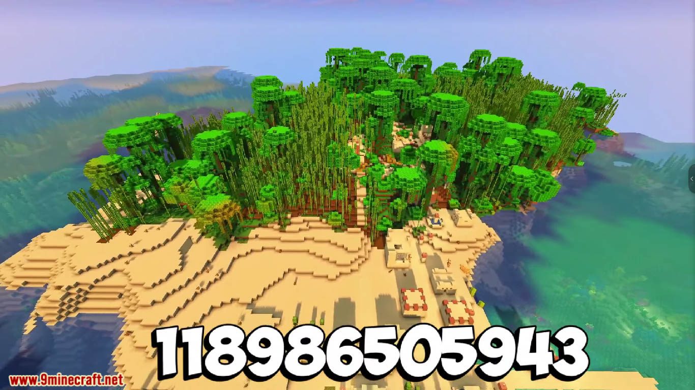 3 New Big Island Seeds For Minecraft (1.20.6, 1.20.1) - Java/Bedrock Edition 2