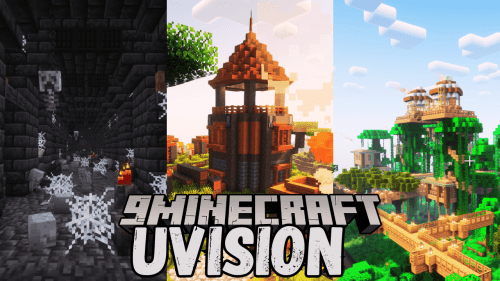 UVision Modpack (1.21, 1.20.1) – Featuring New Weapons, Magic Spells, and Dungeons Thumbnail