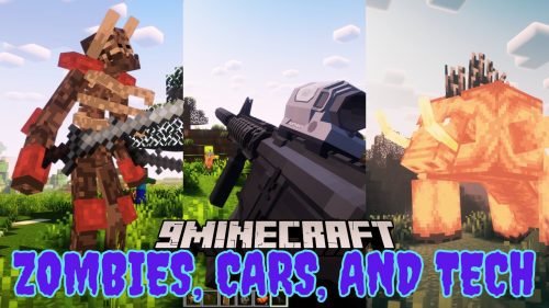 Zombies, Cars, and Tech Modpack (1.19.2, 1.16.5) – Manufacture Legendary Weapons and Armor Thumbnail