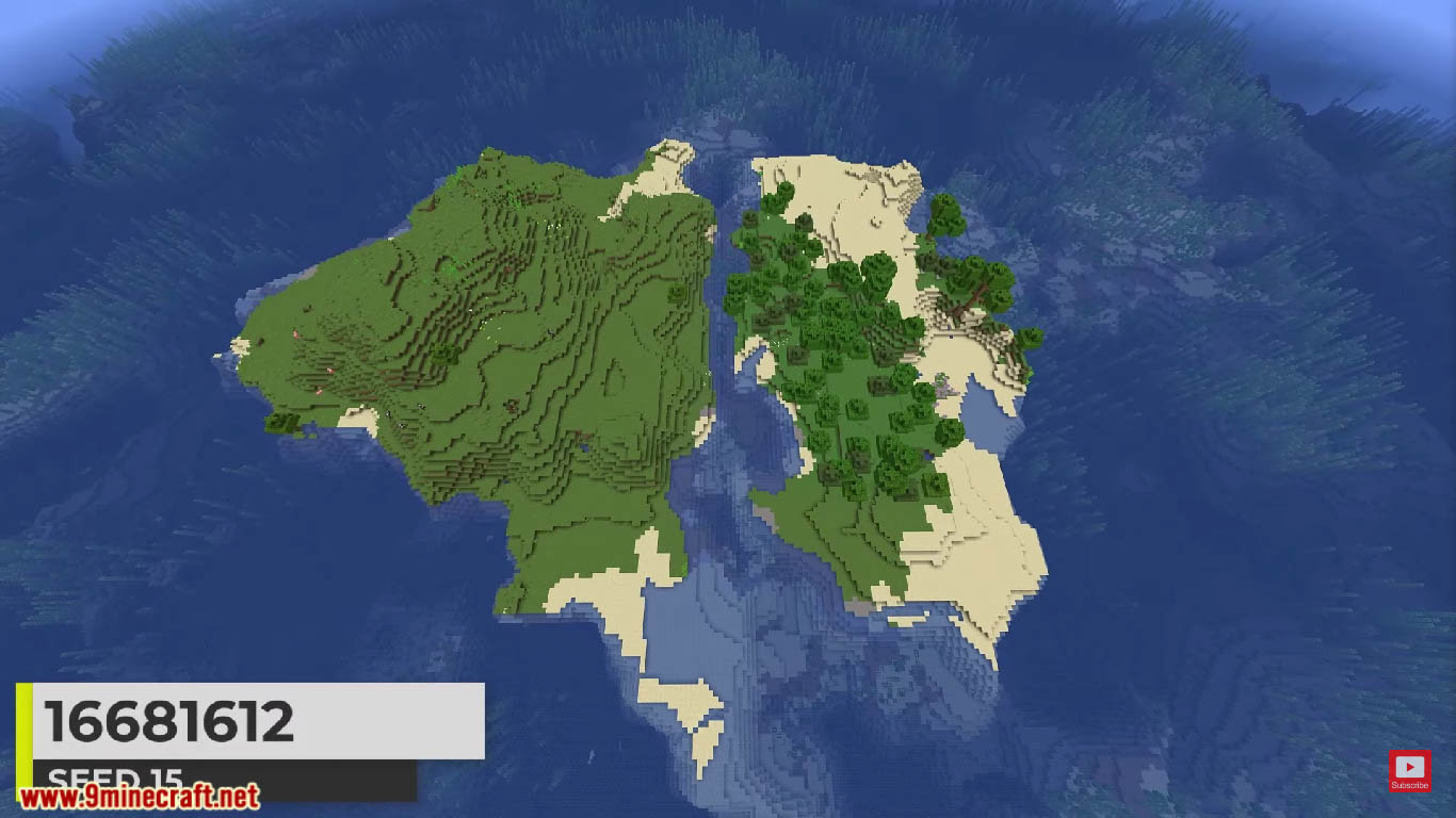 20 Survival Island Seeds For Minecraft (1.20.6, 1.20.1) – Java/Bedrock Edition 44