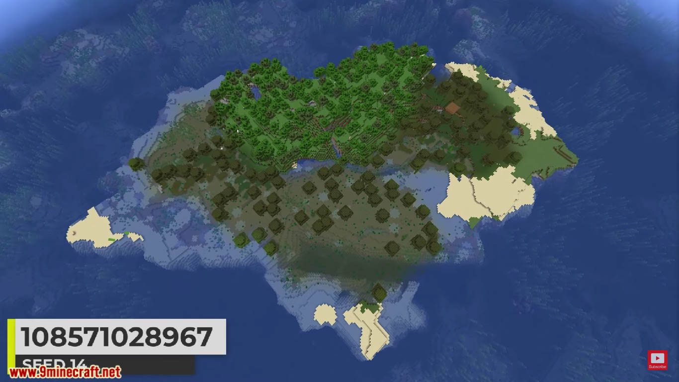 20 Survival Island Seeds For Minecraft (1.20.6, 1.20.1) – Java/Bedrock Edition 41