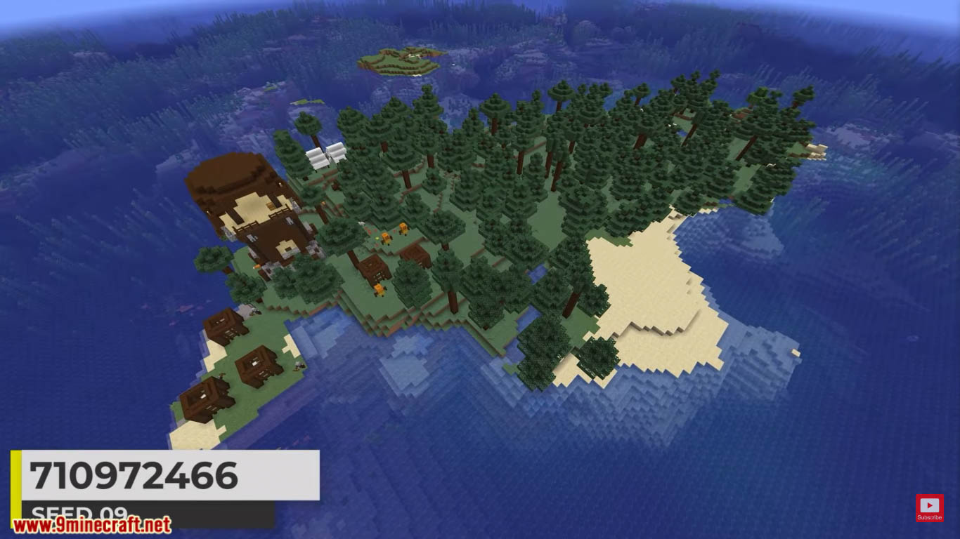 20 Survival Island Seeds For Minecraft (1.20.6, 1.20.1) – Java/Bedrock Edition 26