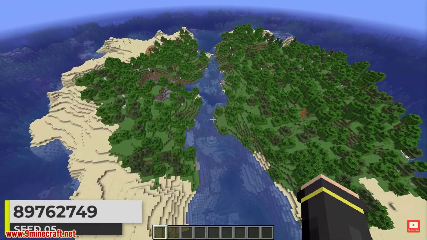 20 Survival Island Seeds For Minecraft (1.20.6, 1.20.1) – Java/Bedrock Edition 14