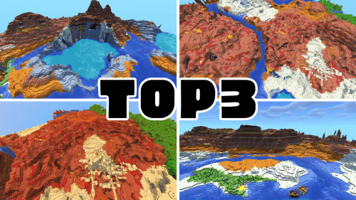3 Best Badlands Seeds For Minecraft (1.20.6, 1.20.1) – Java/Bedrock Edition Thumbnail