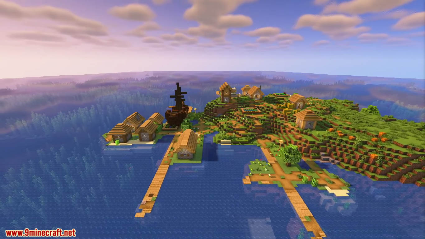 3 Latest Village Island Seeds For Minecraft (1.20.6, 1.20.1) – Java/Bedrock Edition 3