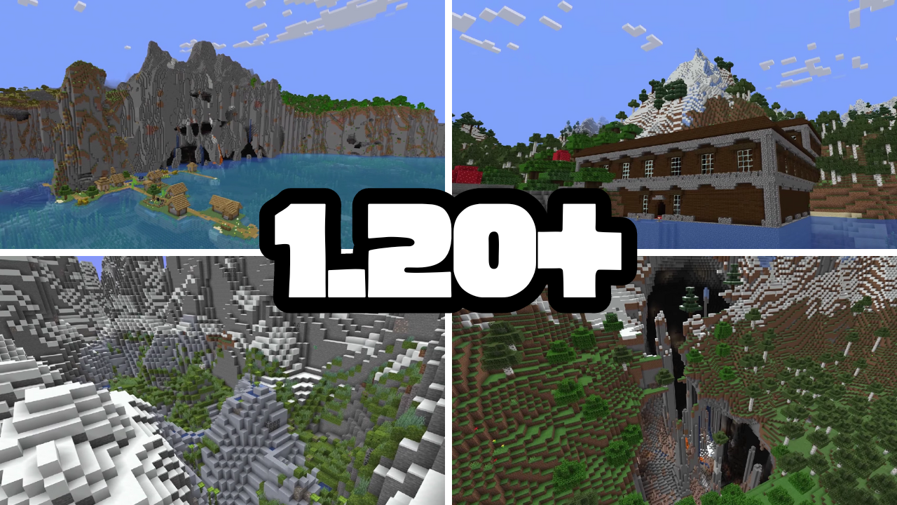 3 Recent Minecraft Seeds For Newbie (1.20.6, 1.20.1) - Java/Bedrock Edition 1