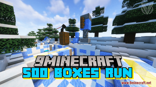 500 Boxes Run Map (1.21.1, 1.20.1) – Test Your Limit Thumbnail