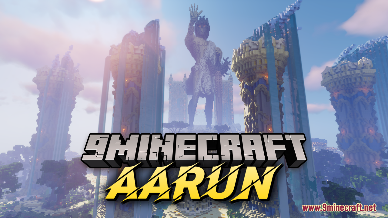 Aarun Map (1.21.1, 1.20.1) - Oriental Fantasy City 1