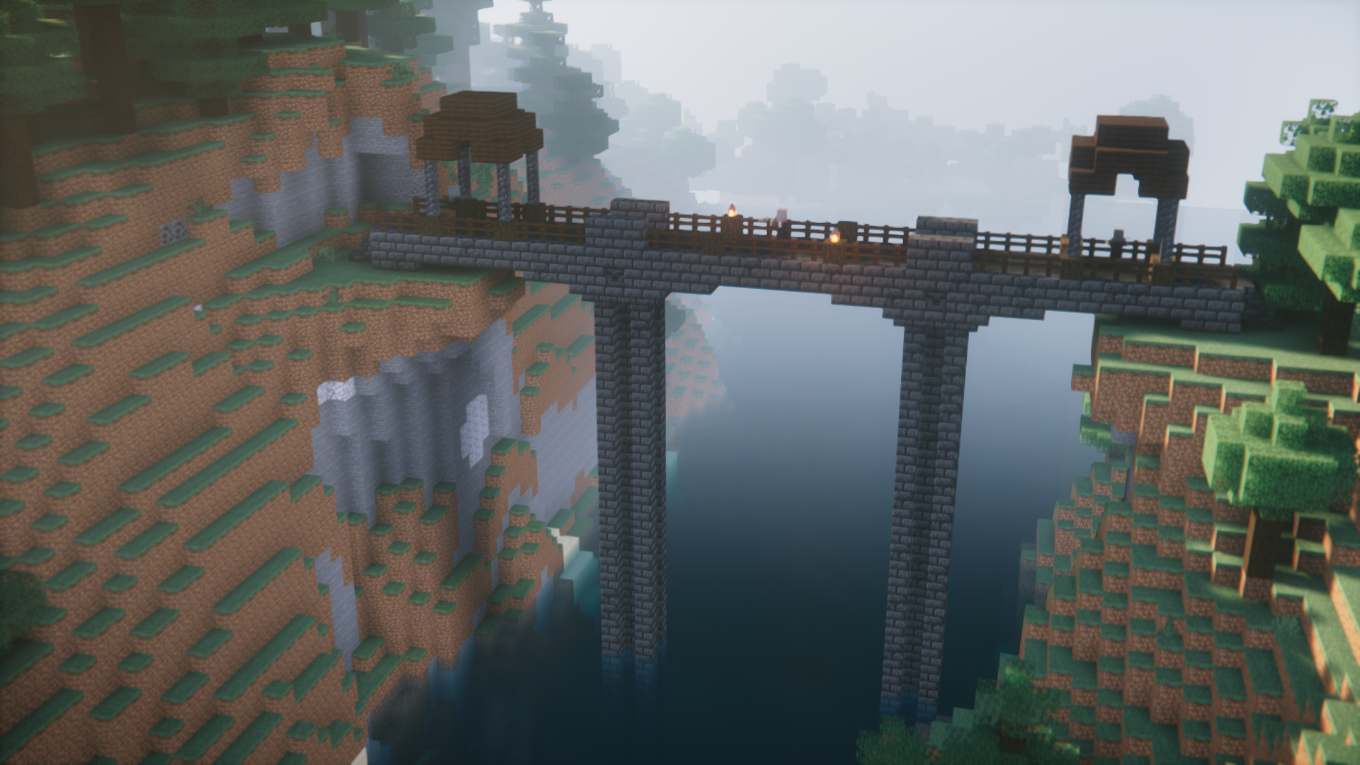 Abridged Mod (1.20.4, 1.20.1) - Naturally Generating Bridges 3