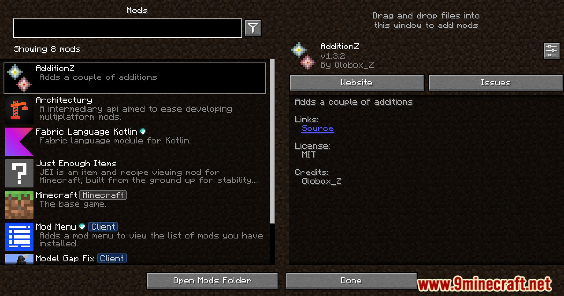 AdditionZ Mod (1.21, 1.20.1) - New Mechanics And Features 2