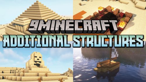 Additional Structures Mod (1.21, 1.20.1) – Expand Your World Thumbnail