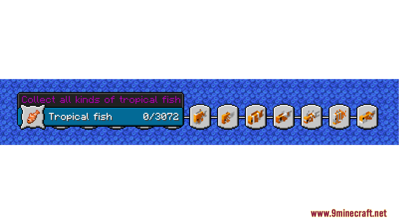 All Tropical Fish Collection Resource Pack (1.21.1, 1.20.1) - Texture Pack 16