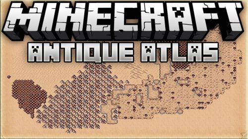 Antique Atlas Mod (1.21.1, 1.20.1) – Fancy Interactive Map Thumbnail