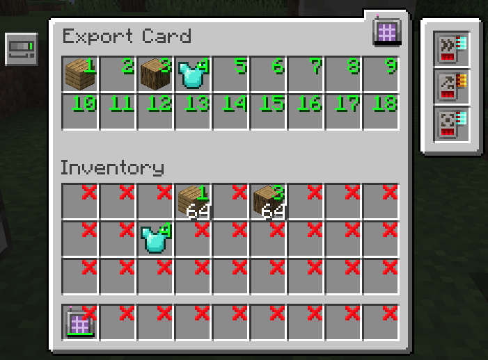 Applied Energistics 2 Insert Export Card Mod (1.20.1) 4