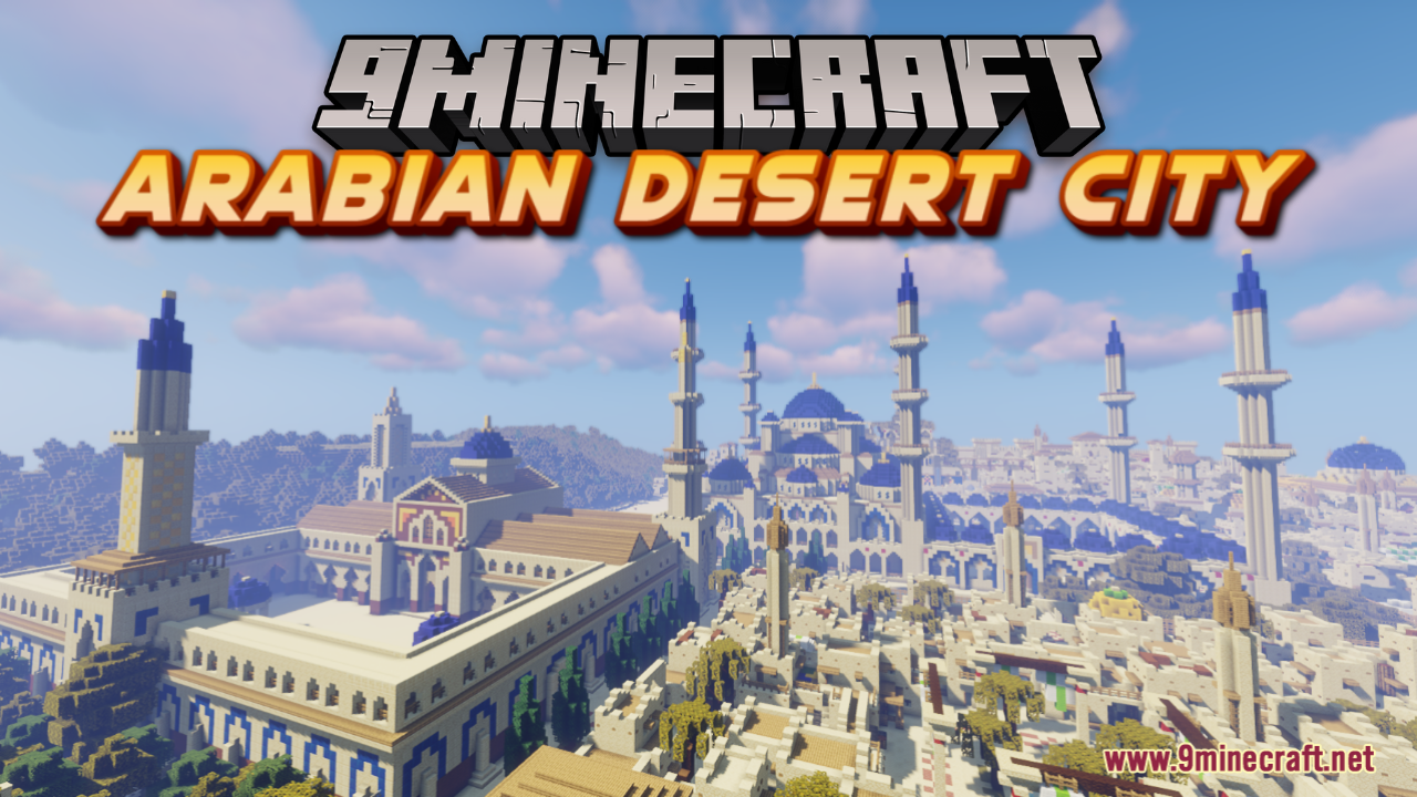Arabian Desert City Map (1.21.1, 1.20.1) - Magical City 1