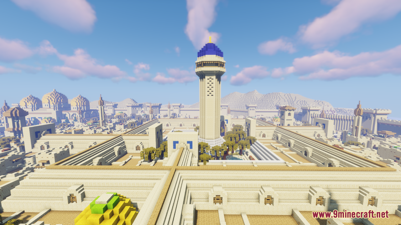 Arabian Desert City Map (1.21.1, 1.20.1) - Magical City 9